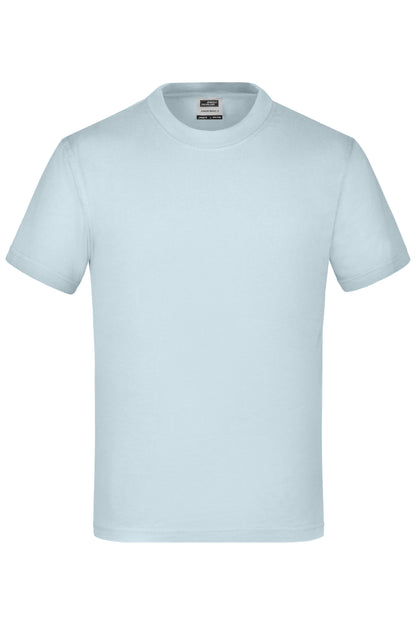 Daiber JN019 Kinder Komfort-T-Shirt aus hochwertigem Single Jersey blau (light-blue)
