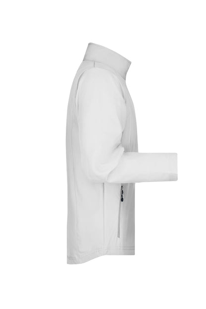 Daiber JN1020 Giacca softshell alla moda bianca (bianco sporco)