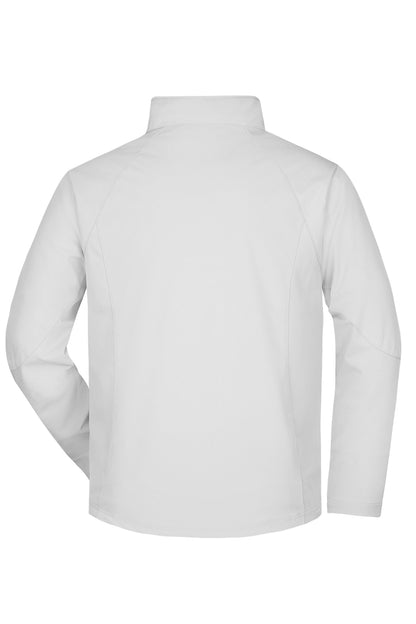 Daiber JN1020 Giacca softshell alla moda bianca (bianco sporco)