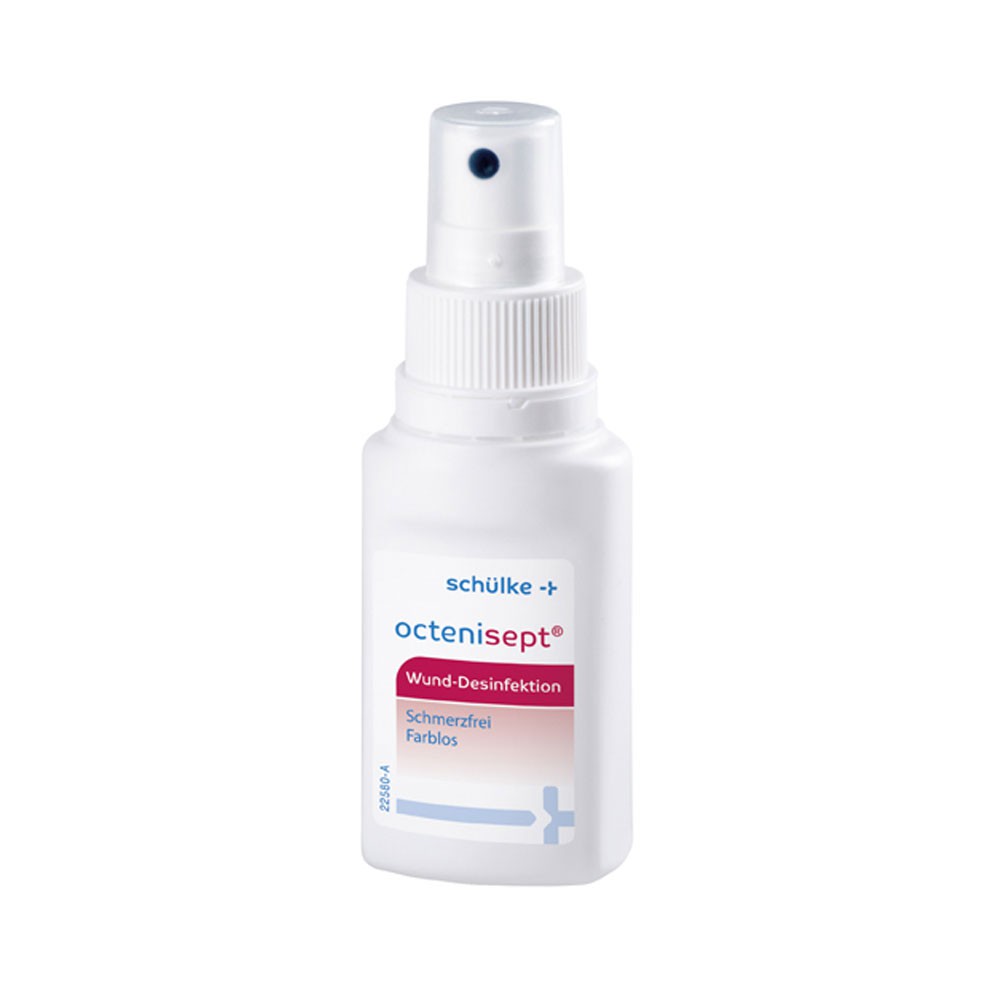 octenisept Wund-Desinfektion Spray: Schmerzfreies Antiseptikum zur Behandlung von akuten und chronischen Wunden, 50 ml